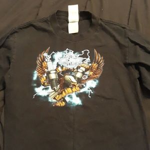 Harley Davidson longsleeve shirts for boys